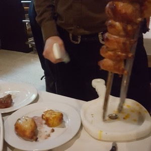 pollo envuelto en tocino