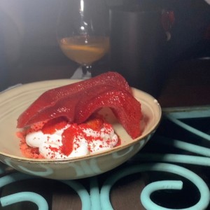 Postres - Fresas con crema