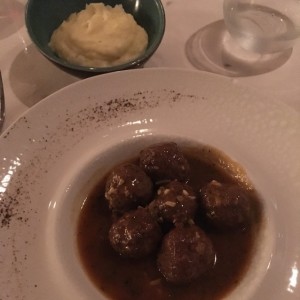 Albondigas con Pure