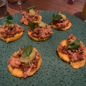 patacones cochinita pibil