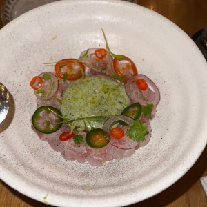 Entradas - Ceviche rallado