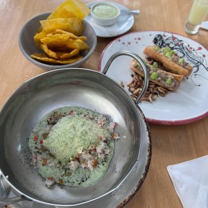 Entradas (ceviches y tartar)