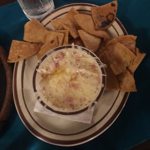 Queso Fundido con chorizo