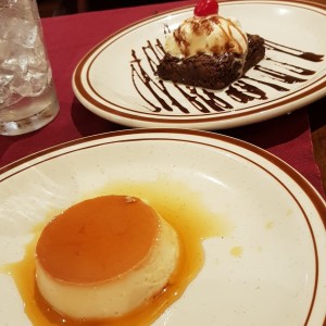 Flan de la casa