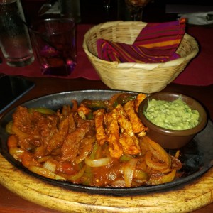 Fajitas de Pollo y Res