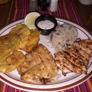 Platos Mixtos - Corvina y Pollo