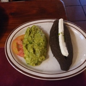 Frijol y guacamole