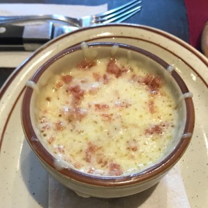 Queso Fundido con chorizo