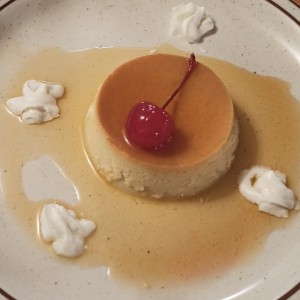 Flan de la casa