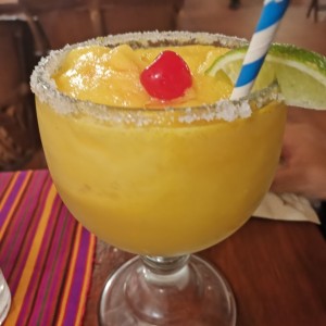 Margarita frozen de maracuya