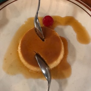 Flan de la casa