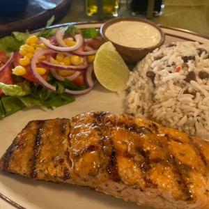 Salmon a la parrilla