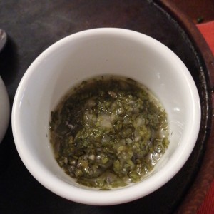 Chimichurri picante 