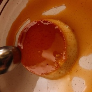 Flan de la casa