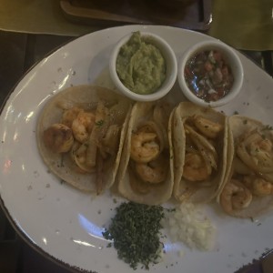 Tacos de camarón