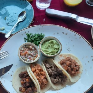 Tacos de Res, Pollo, Cochinita Pibil, Al Pastor o Mixtos