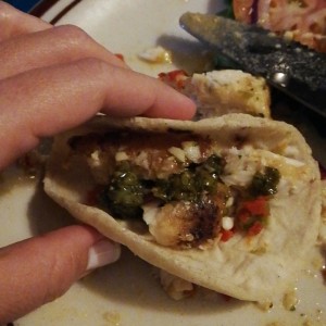 taco de pescado