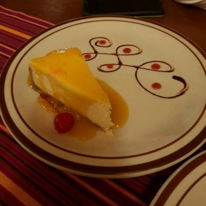 Postres - Cheesecake de Maracuya