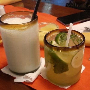 Limonada de Coco Frozen y Mojito de Maracuya