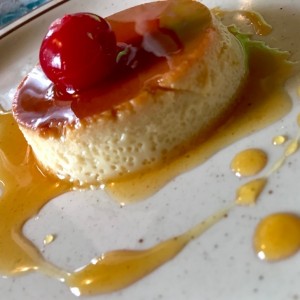 Flan de la casa