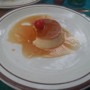 Flan de la casa