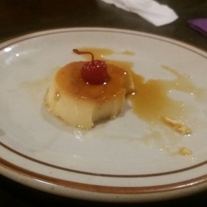 Flan de la casa 100% Recomendado!