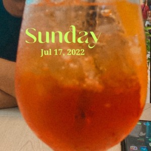 Aperol spritz