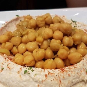 Hummus de garbanzo