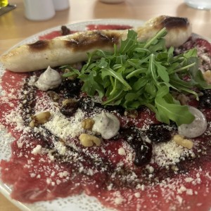 Carpaccio de res