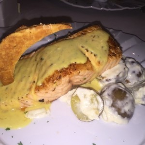 salmon-Dijon