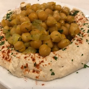 Hummus con garbanzo