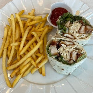 Wrap de pollo