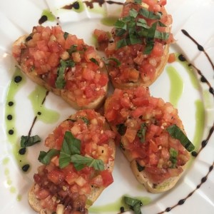 bruschetta de tomate