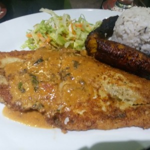 filete de pescado al caribe 