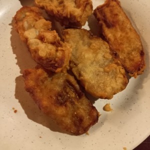 Berenjenas fritas/ a la Vinagreta