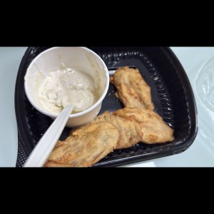 Berenjenas fritas/ a la Vinagreta