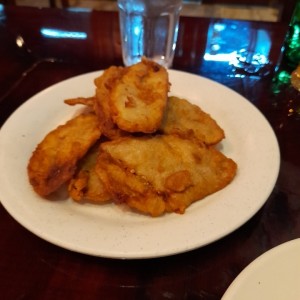 Berenjenas fritas/ a la Vinagreta