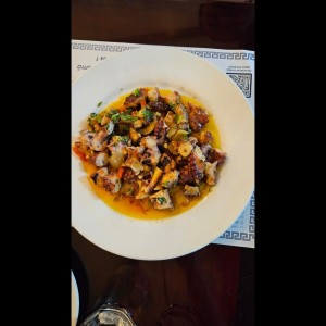 Pulpo a la Ajillo