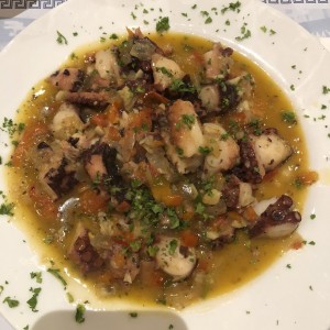 Pulpo a la Ajillo