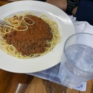 Spaghetti a la Bolognesa