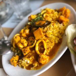 Arroz con mariscos