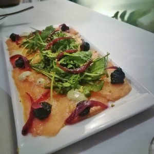 Carpaccio di salmon 