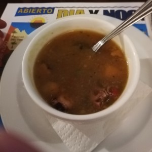 Sopa de mariscos