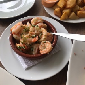 Tapas - Gambas al Ajillo