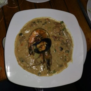 chupe de mariscos