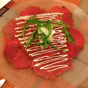 Carpaccio de Res