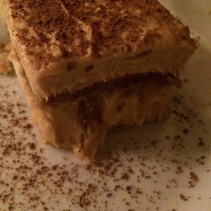 Tiramisu casero