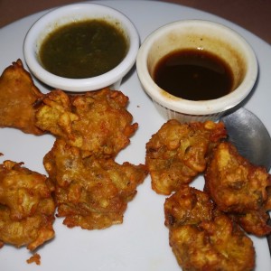 Vegetarian Appetizers - Onion Pakora