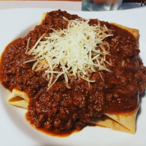 Crepe Bolognesa