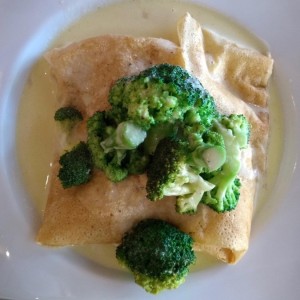 Crepes Vegetarianos - Brocoli y Queso